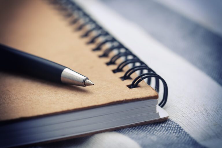 Pen and Notebook